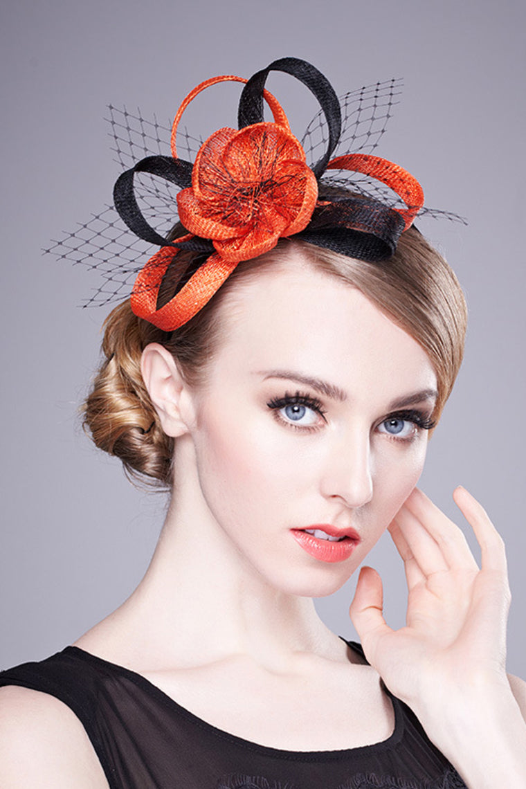 Ladies' Beautiful Cambric With Flower Fascinators