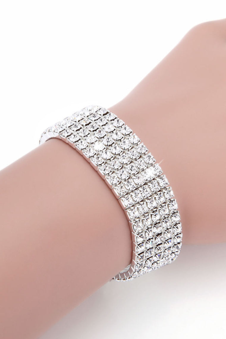 Attractive Alloy/Crystal Ladies' Bracelets