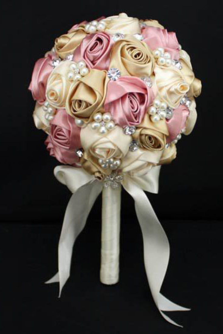 Rhinestone Crystal RosesWedding Bouquet (30*17cm)