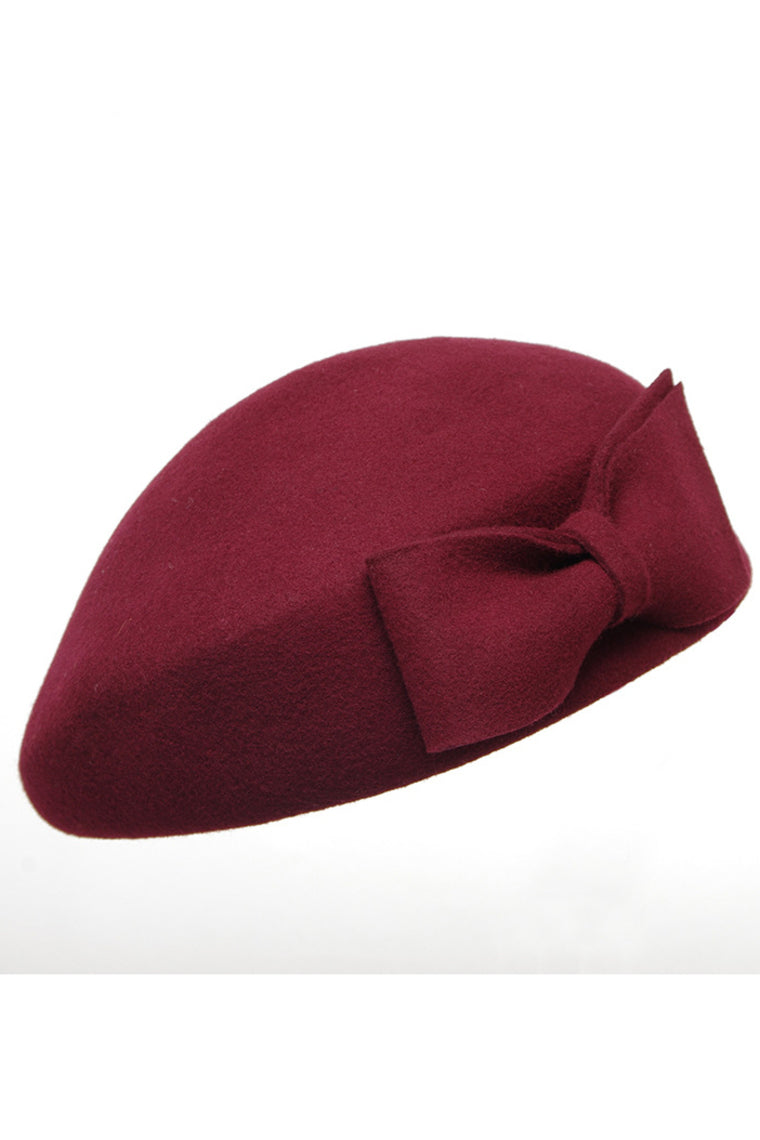 Ladies' Pretty Autumn/Winter Wool With Bowler /Cloche Hat