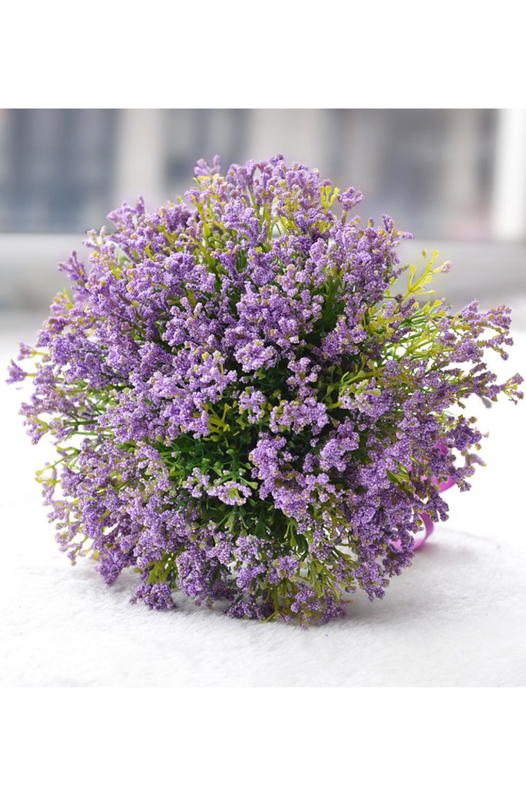 Charming Round Ribbon Bridal Bouquets