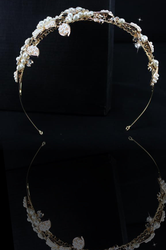 Charming Alloy/Rhinestones Women'S Hair Jewelry #XT-3125