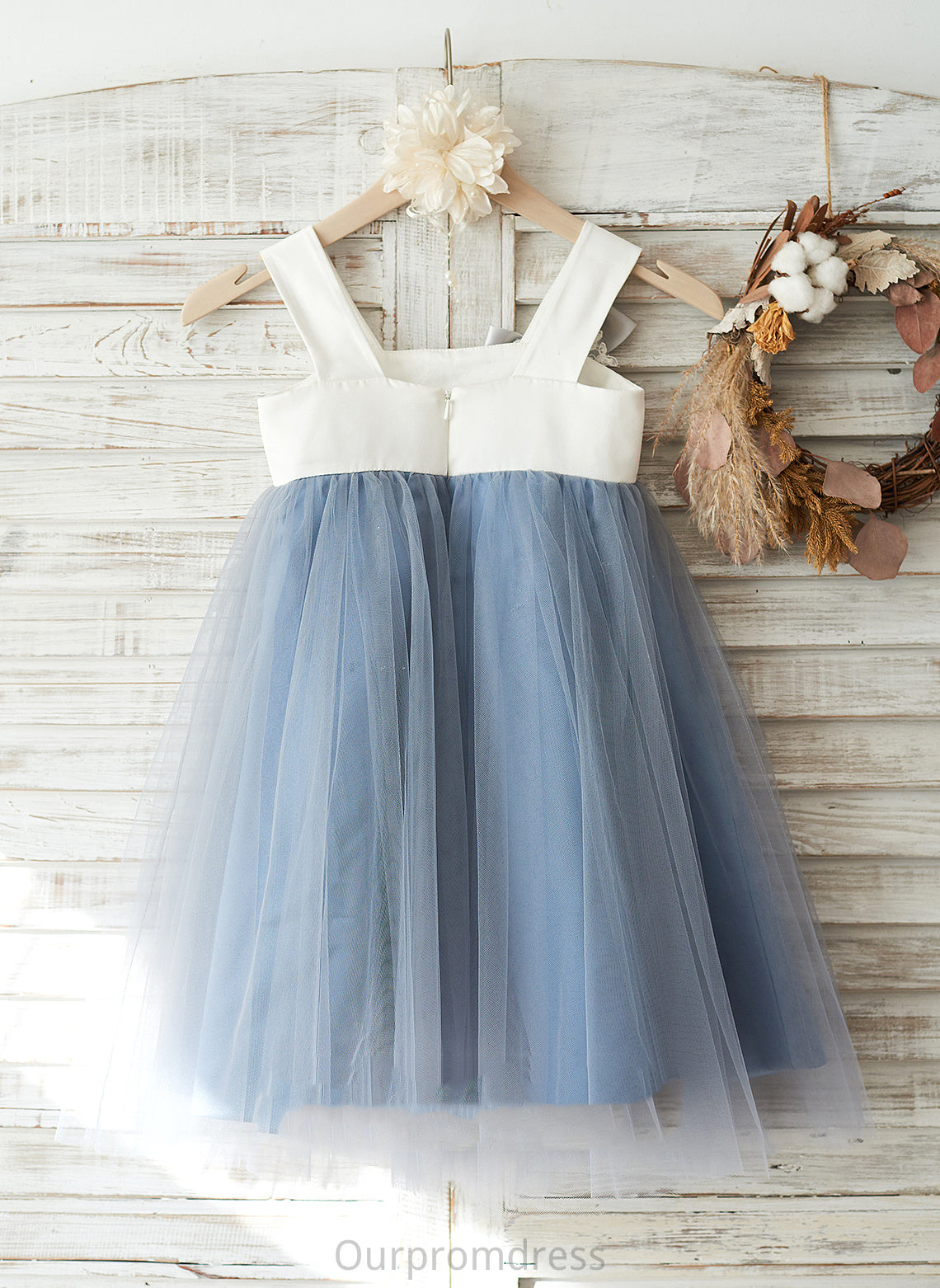 - Dress Flower Tulle/Lace Girl Sleeveless Knee-length Straps Dana Flower Girl Dresses A-Line