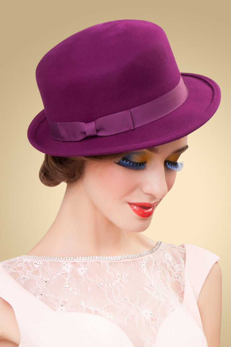 Ladies' Fashion Autumn/Winter Wool With Bowler /Cloche Hat