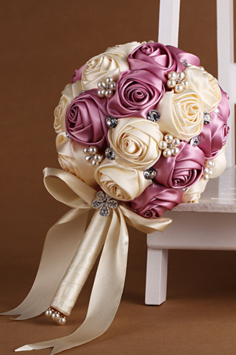 Rhinestone Crystal RosesWedding Bouquet (30*17cm)