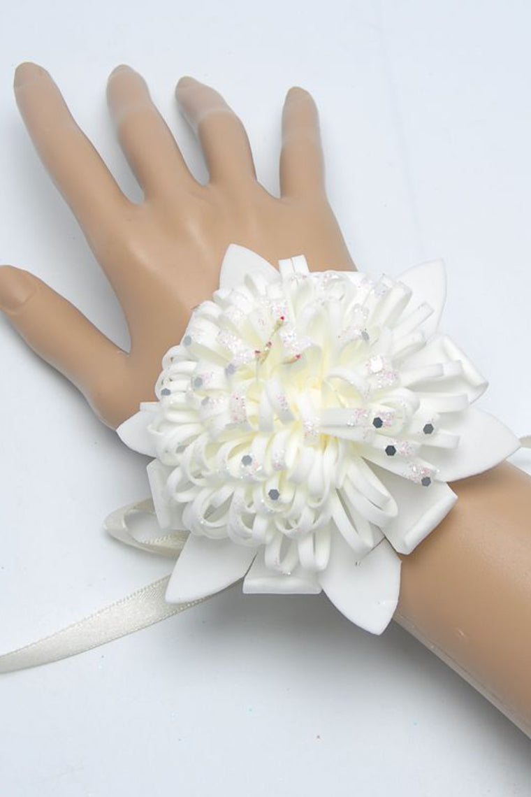 Pretty Foam/Ribbon Wrist Corsage