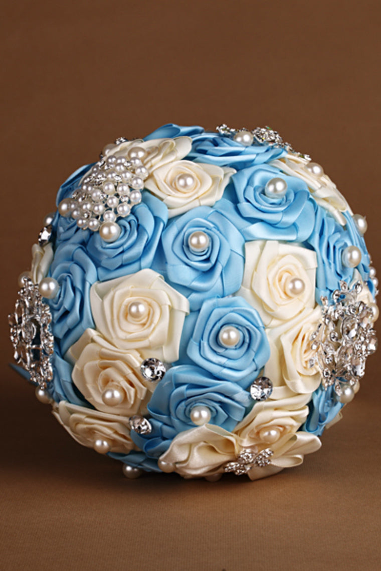 Rhinestone Crystal RosesWedding Bouquet (30*17cm)