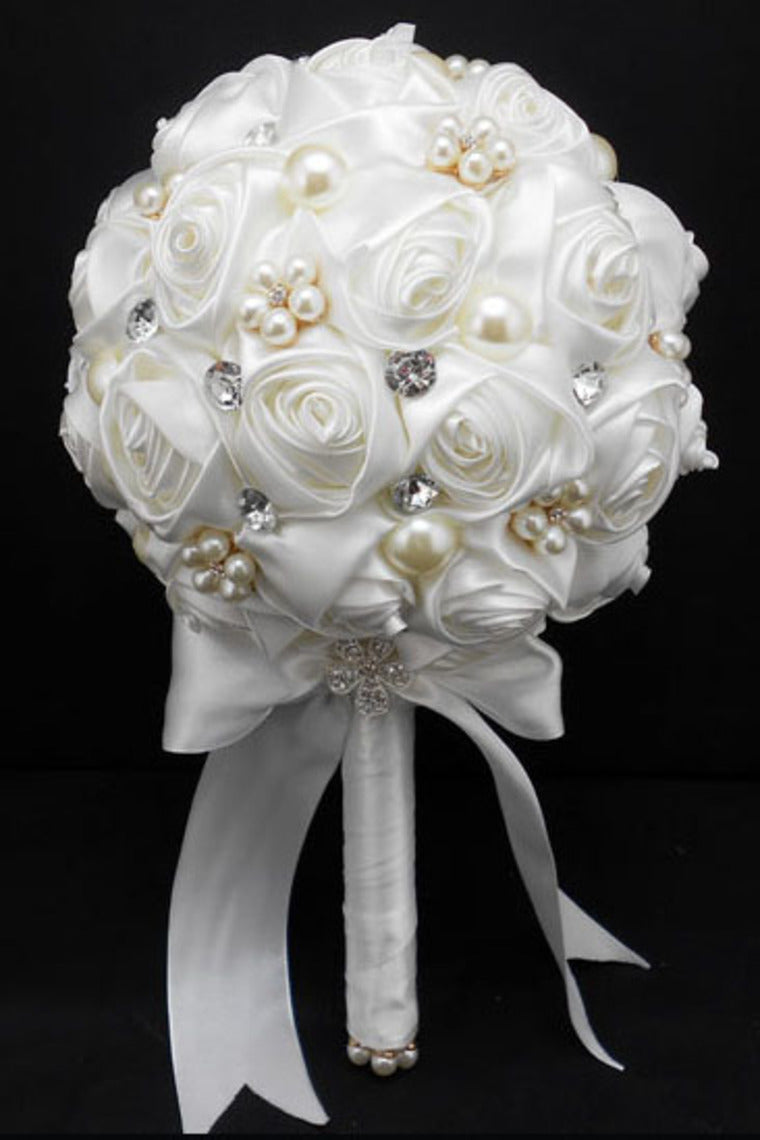 Rhinestone Crystal RosesWedding Bouquet (30*17cm)