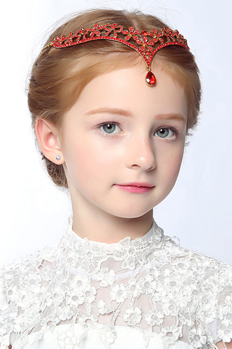 Flower Girl'S Headpiece - Wedding / Special Occasion / Outdoor Headbands Red