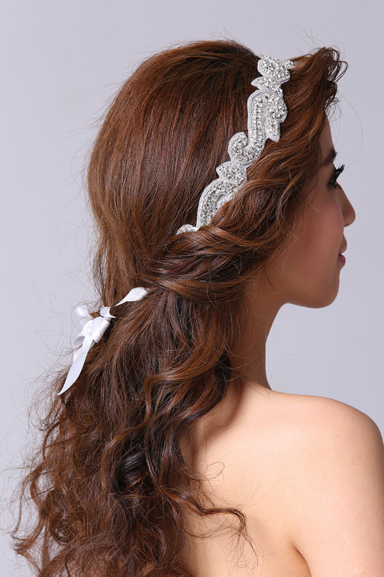 Sweet Women'S Rhinestone/Crystal/Ribbon Headpiece - Wedding / Special Occasion / Outdoor Headbands