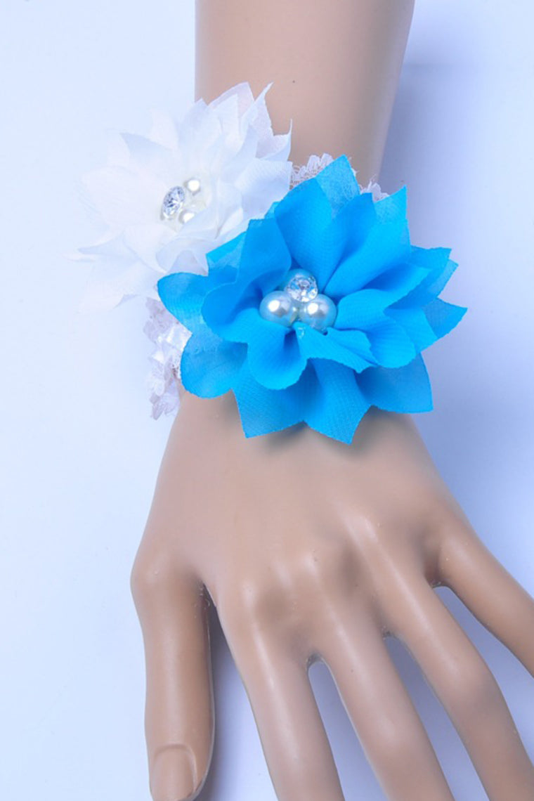 Unique Lace/Chiffon Wrist Corsage