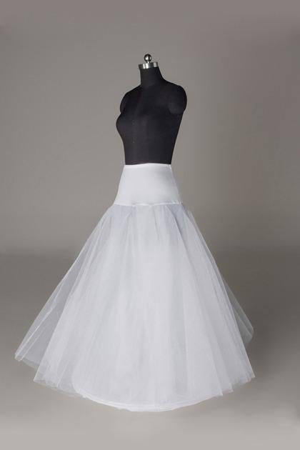 Women Tulle/Polyester Floor Length 2 Tiers Petticoats