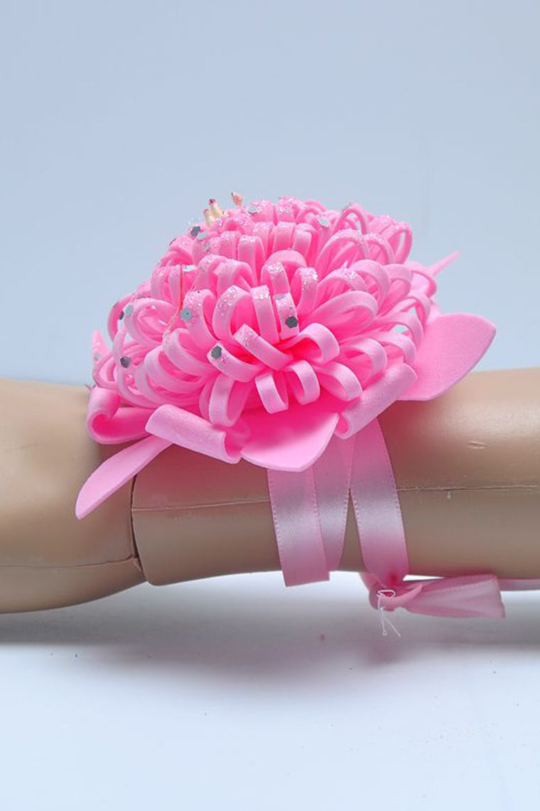 Pretty Foam/Ribbon Wrist Corsage