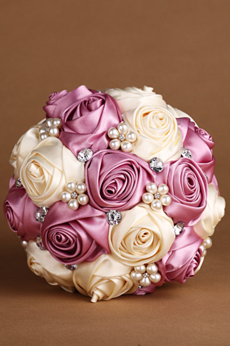 Rhinestone Crystal RosesWedding Bouquet (30*17cm)