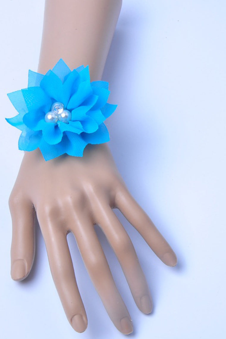 Unique Lace/Chiffon Wrist Corsage