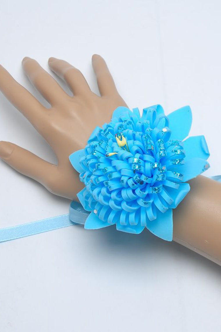 Pretty Foam/Ribbon Wrist Corsage