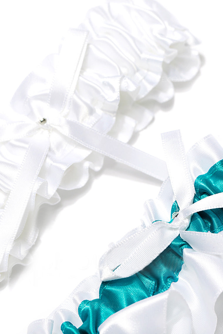 2-Piece Fabulous Satin Wedding Garters