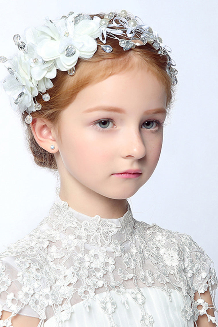 Women'S/Flower Girl'S Feather Headpiece - Wedding/Special Occasion Headbands / Flowers